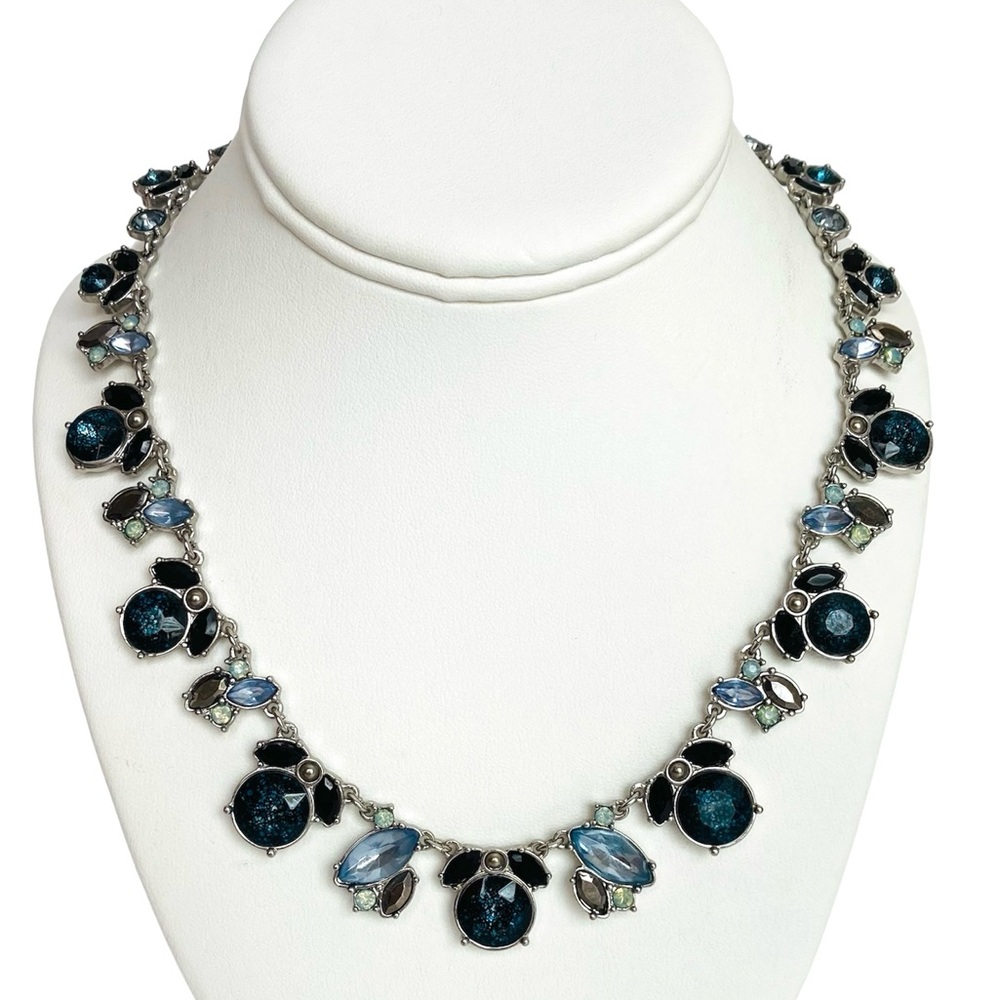 Simply Vera Vera Wang Blue Cluster Necklace